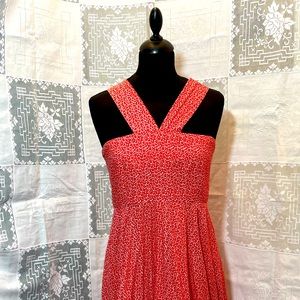 Vintage 60’s Full Length v-Neck Maxi Dress